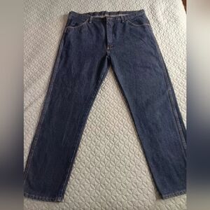 Rustler Men's Straight Blue Jeans